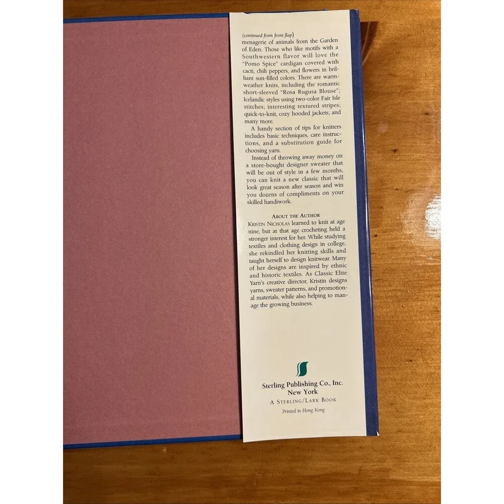 Knit The New Classics 60 Exquisite Sweaters From Elite Hardcover - Picture 13 of 15